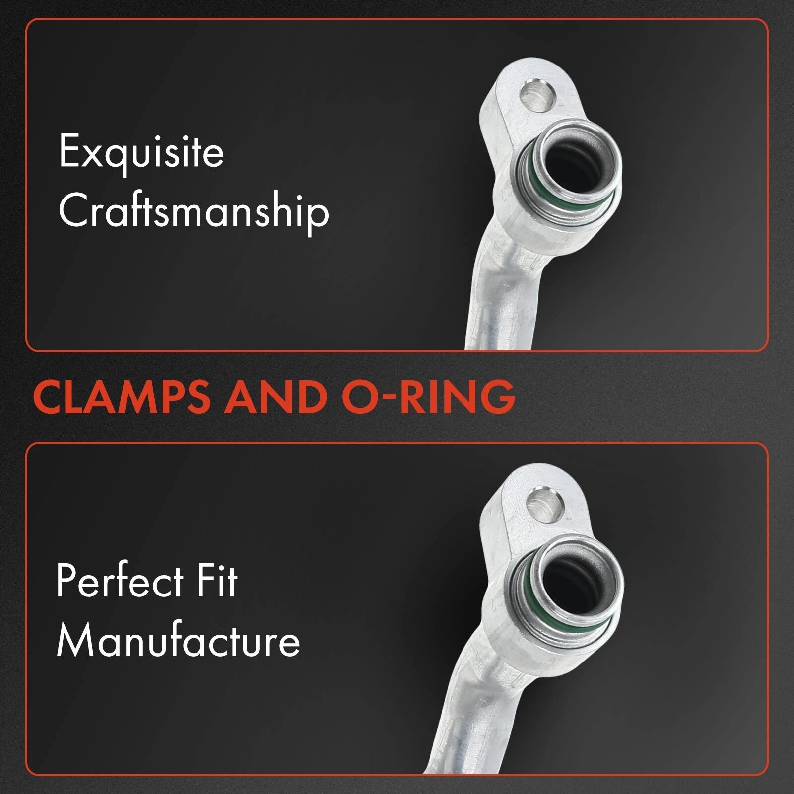2X A/C Discharge & Liquid Line Hose for Honda Accord (2013–2017)