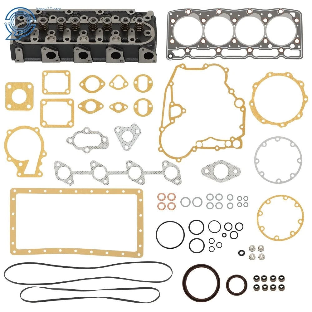 Complete Cylinder Head with Gasket Kit for Kubota Engine (V1505, V1505D, V1505T, V1505E)