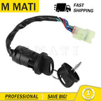 Ignition Key Switch for Bombardier Can-Am (A3510016600A)
