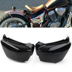 Pair Battery Side Fairing Cover for Honda Magna VF 750 VF750C (1994–2004) CT Black