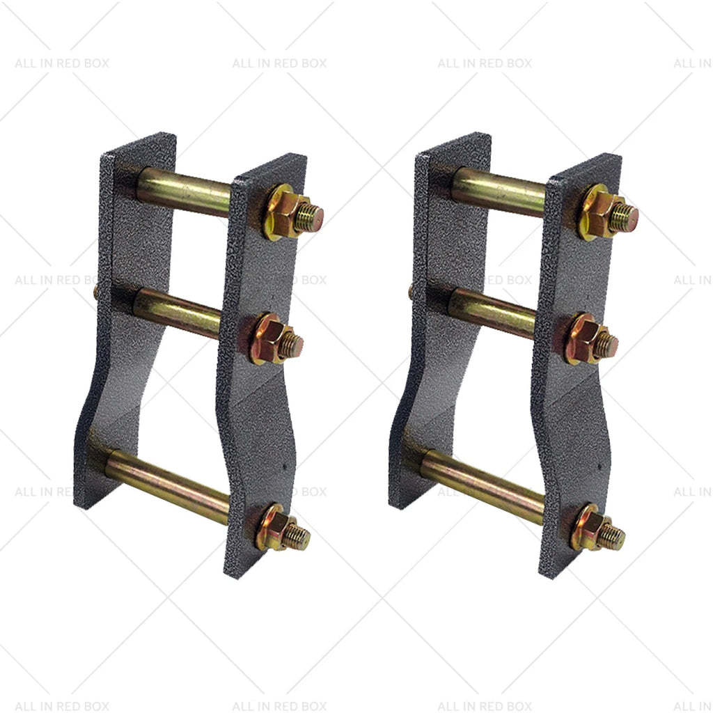 2X Rear Extended Shackles 2" Lift for Toyota Hilux KUN26 (2005–2015)