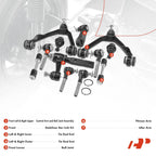 Set of 12 Front Control Arm Idler Arm Sway Bar for Ford F-150 (1997–2003)