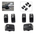 6x Handlebar Control Switch Cap Button for Harley Sportster Iron 883 1200