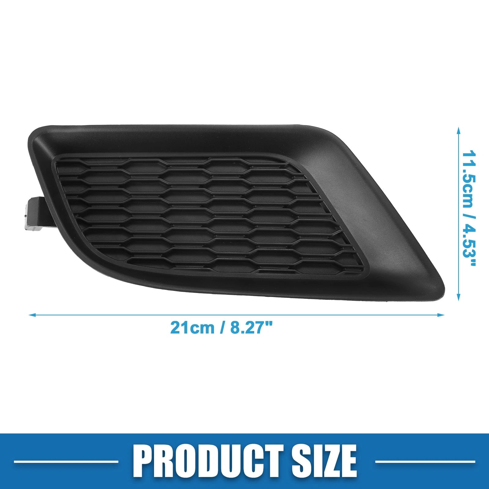 2X Front Left Right Fog Light Grille Cover for Dodge Charger (2011–2014)