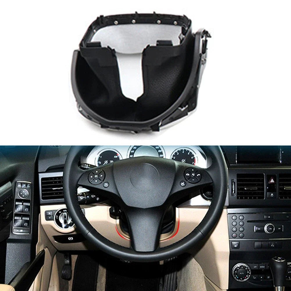Dust Cover / Black PU Wheel Column for Mercedes X204 GLK300 (2008-2015)