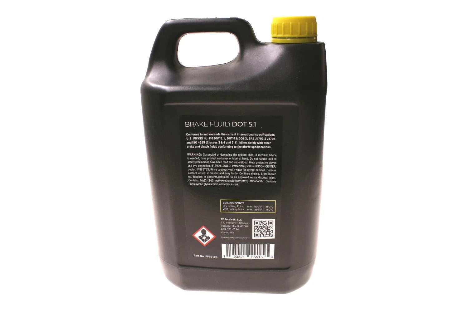 Brake Fluid DOT 5.1 for Universal Vehicles (128 oz)