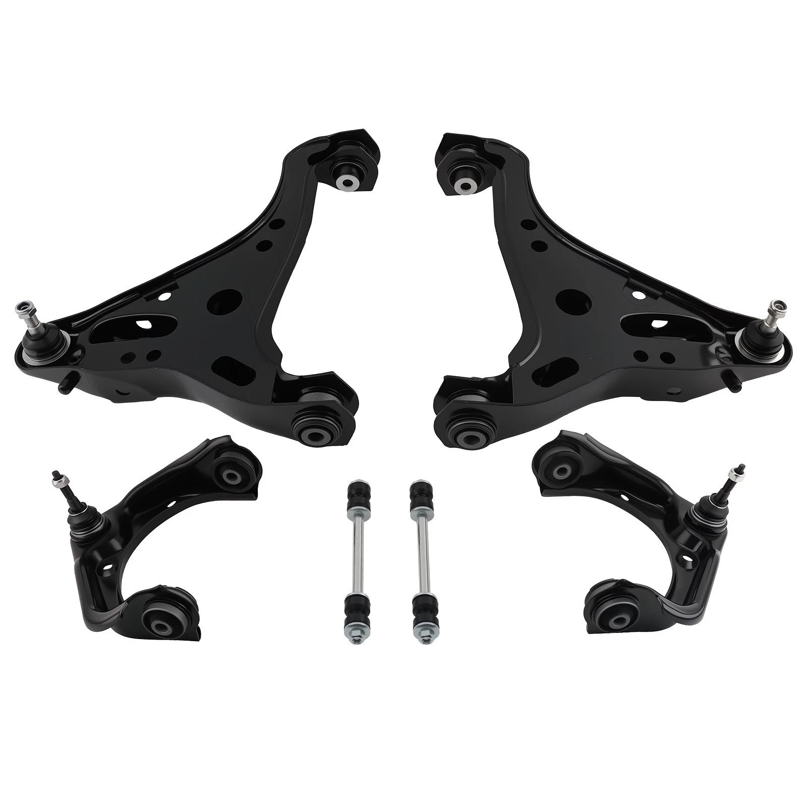 Front Upper Lower Control Arms & Sway Bar for Ford Explorer Mountaineer (2006–2010)
