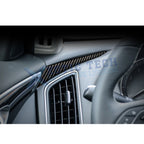 Carbon Fiber Left Driver & Passenger Side Panel Strip Stickers for Infiniti Q50 (2014-2024)