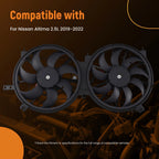 Radiator Cooling Fan for Nissan Altima 2.5L (2019–2022)