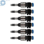 Set of 6 Fuel Injectors for GMC Buick LaCrosse Chevrolet Cadillac CTS (2005–2011)