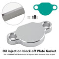 Oil Injection Block Off Plate Gasket for Yamaha Blaster YFS200 Banshee 350 (1990–2006)