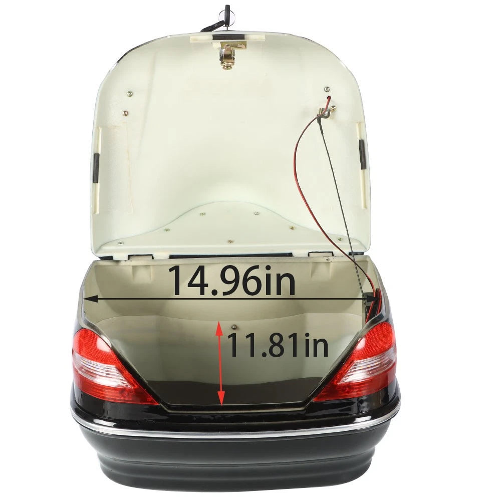 28L Trunk Luggage with Tail Light for Motorcycle (Year Range)