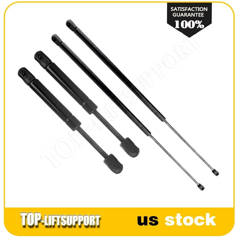 Set of 4 Trunk Hood Lift Supports for VW Beetle Convertible (2003–2008)