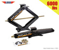 Set of 2 Stabilizer Leveling Scissor Jacks for RV Trailer Camper (6000lbs)
