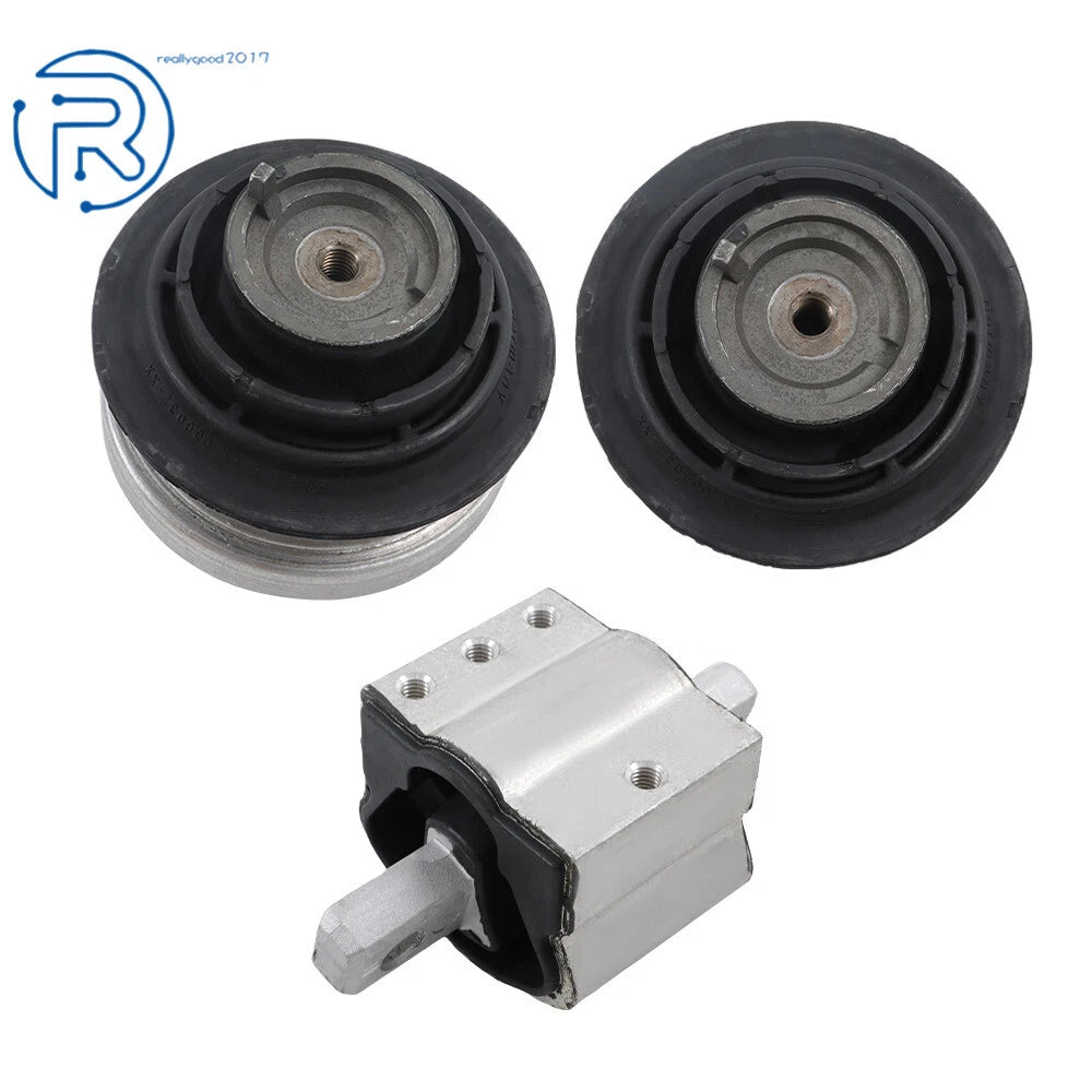 Motor Mount & Trans Mount Set of 3 for Mercedes-Benz C-Class (2001–2011)