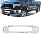 Split Chrome Steel Front Bumper for Toyota Tundra (2007–2013)