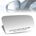 Side View Door Mirror Glass for Mazda 323 (1990–1994) Right Convex Lens