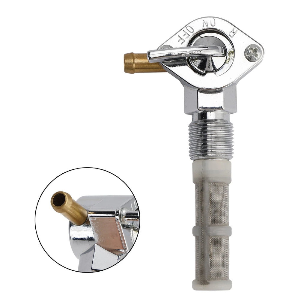 Gas Tank Fuel Cock Valve Petcock for Electra Glide FLB FLFB FLHB (1966–1969)
