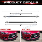 Bumper Racing Lip Rear Diffuser Rod Strut for Ram Lincoln Rivian (2024-2025)