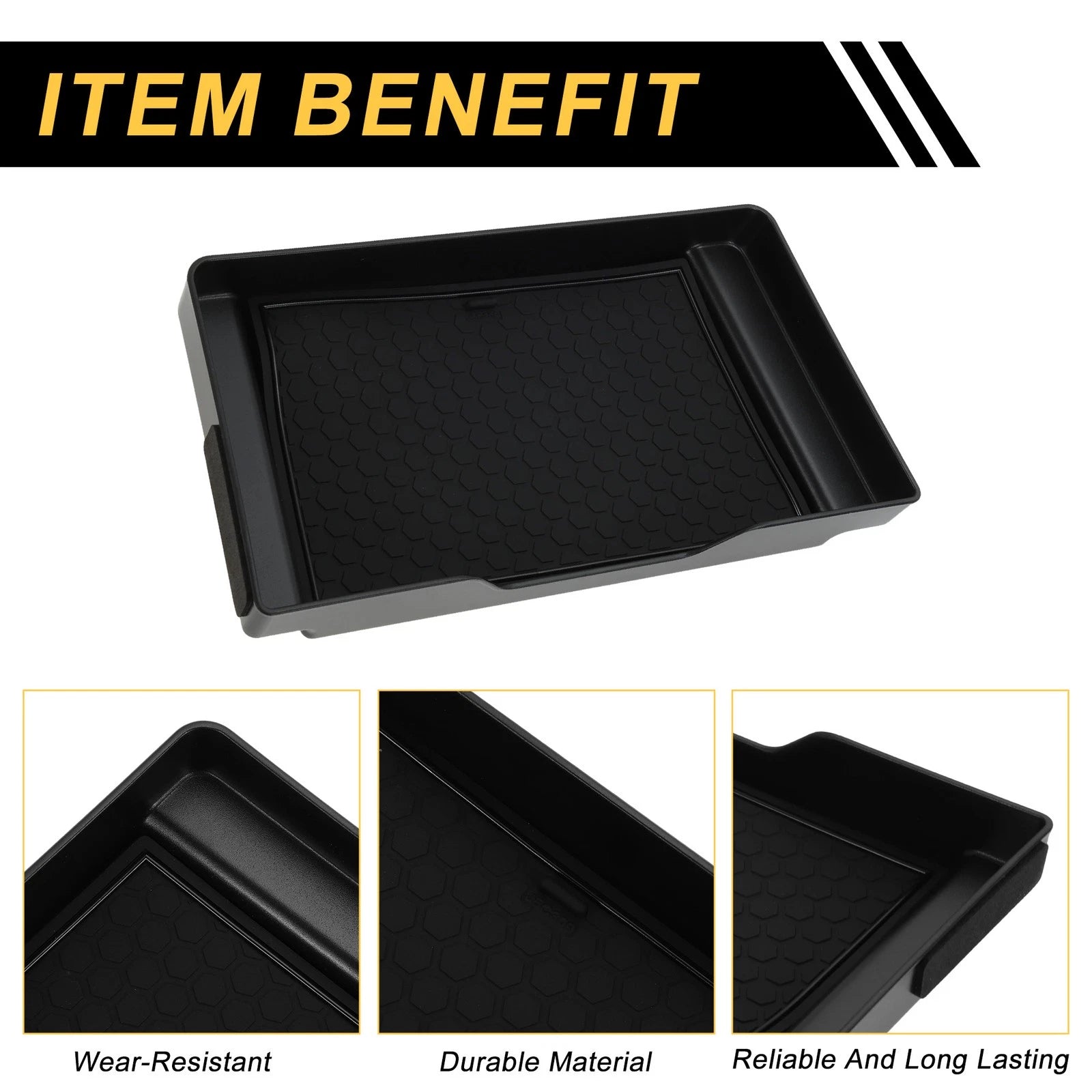Center Console Armrest Organizer Tray for Suzuki Hustler (2014–2023)