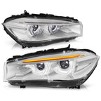 Projector Headlight LED for BMW X5 X6 (2014–2019) AFS HID Chrome
