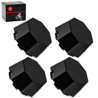 Set of 4 Matte Black Hub Cap Covers #5451374-458 for Polaris Sportsman 570 (2015–2025)