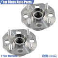 2pcs Rear Wheel Bearing & Hub for Honda Accord (1998–2002) 512178