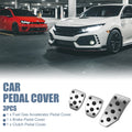 3pcs Accelerator & Brake Pedal Cover Set for Subaru Legacy (1990–2007)