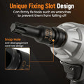 10Pcs Impact Bit Socket Set 1/2" Drive T30-T100 6-Point Star Bits