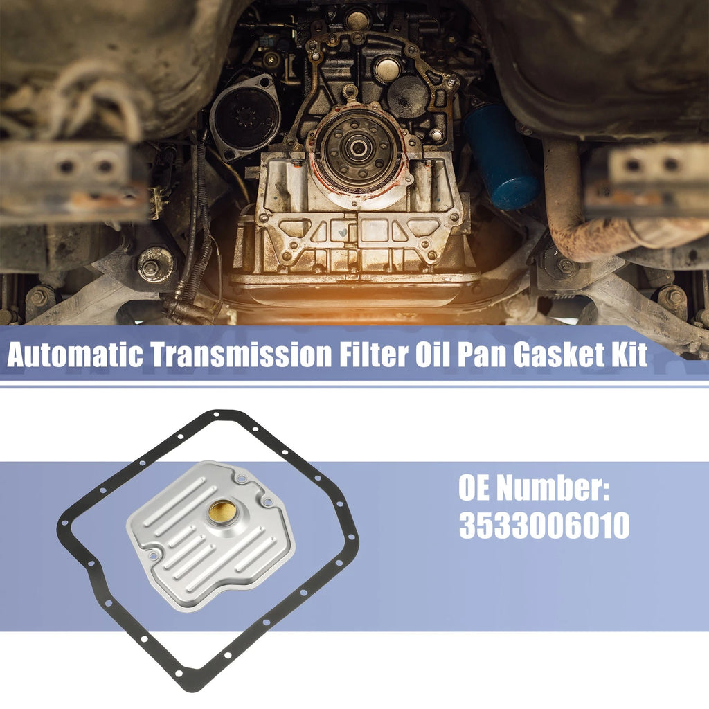 Set of 1 Transmission Filter Oil Pan Gasket Kit for Toyota RAV4 (2019–2023)