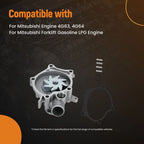 Engine Water Pump for Mitsubishi Forklift 4G63 4G64 (1995–2007)