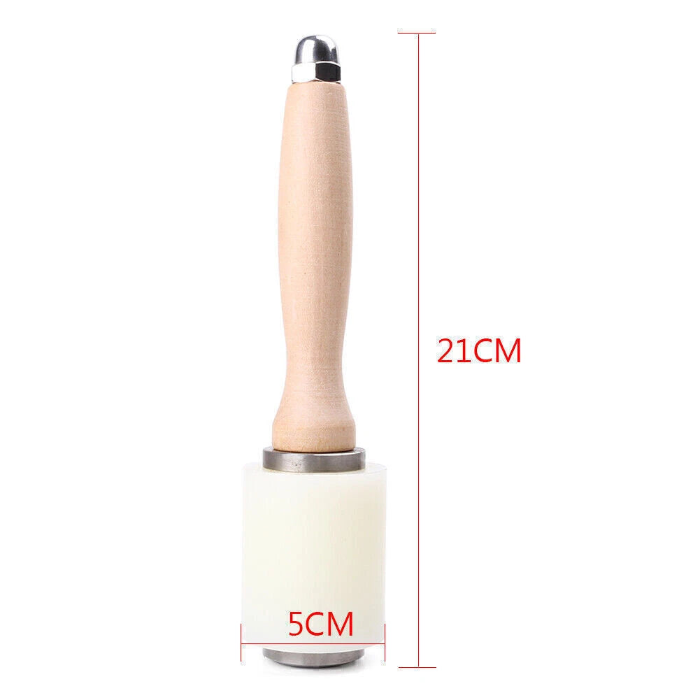 Cutting Hammer for DIY Craft Stamping (Wooden, Stainless Steel, Leather)