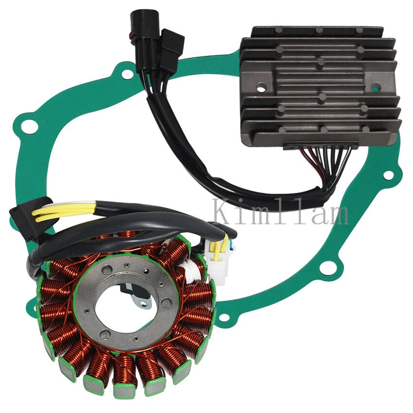 Stator Coil, Regulator Rectifier, Gasket for Suzuki SFV400 SFV650 (2009–2015)