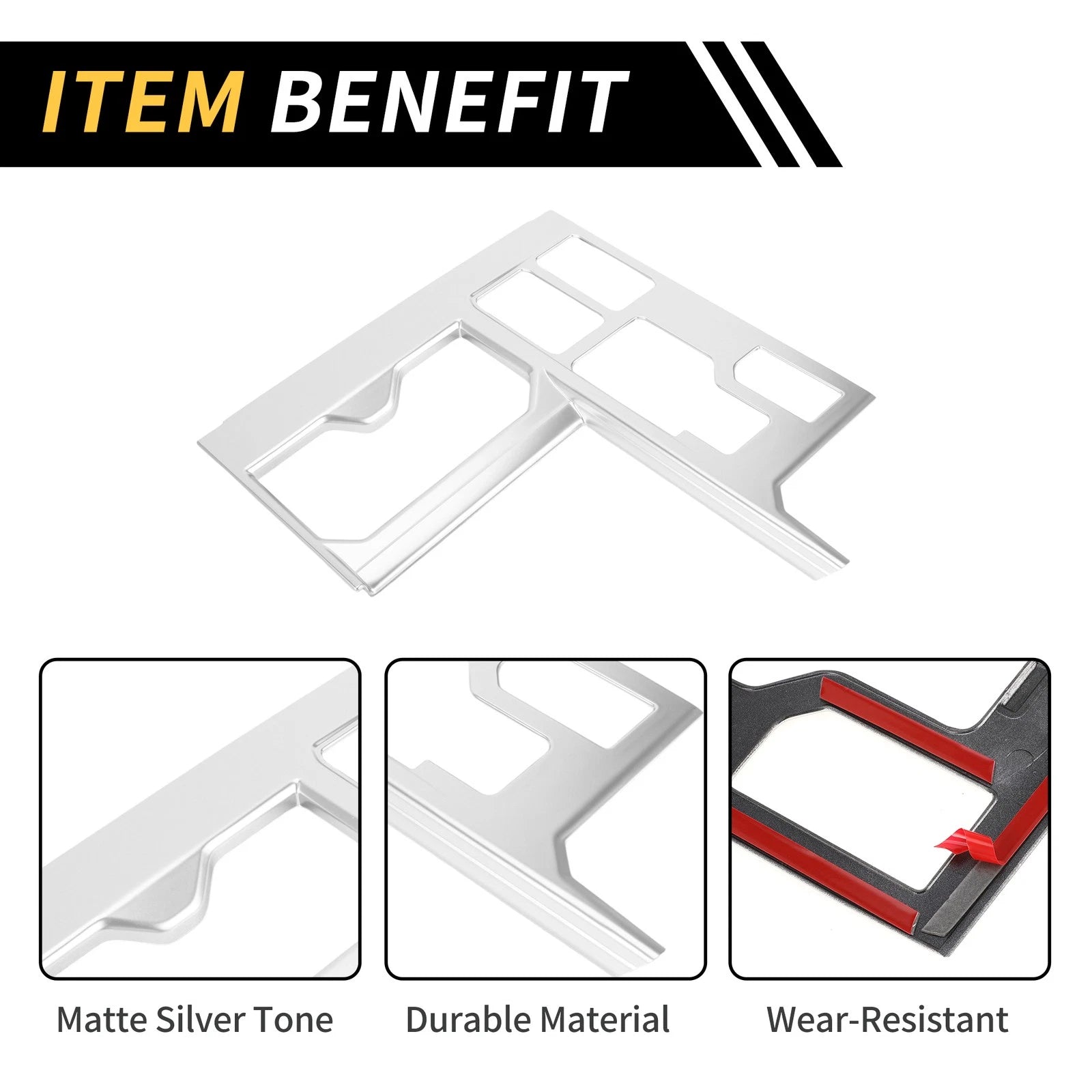 Center Console Gear Shift Frame Panel for Toyota Tundra (2022–2024)