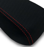 Console Lid Armrest Cover for Subaru Forester (2009–2018) Red Stitch