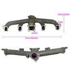 Exhaust Manifold with Gasket for AMC Concord Spirit (1980–1983) Jeep J10 (1981–1990)