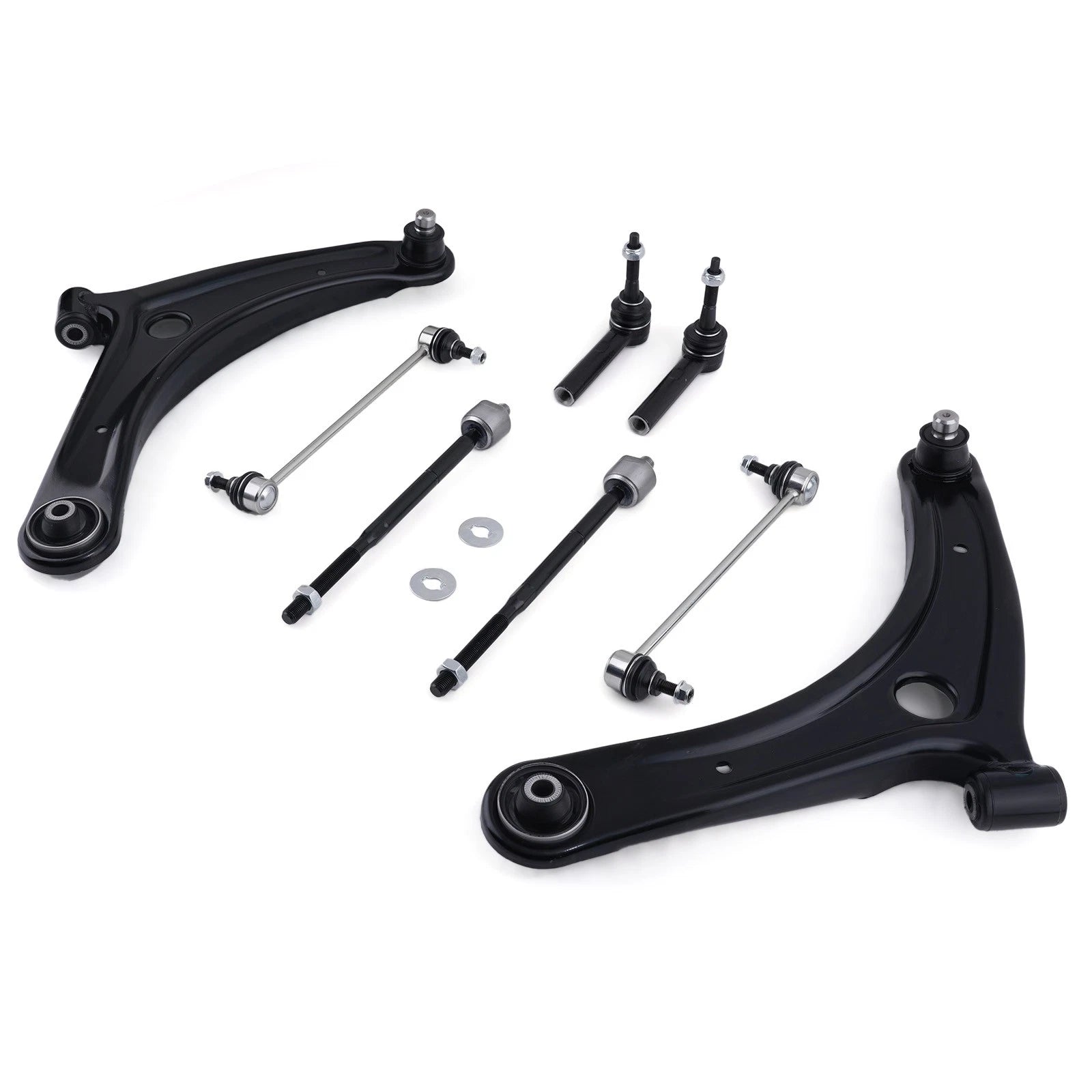 Front Lower Control Arms Ball Joint Sway Bar for Jeep Compass Patriot (2007–2017)