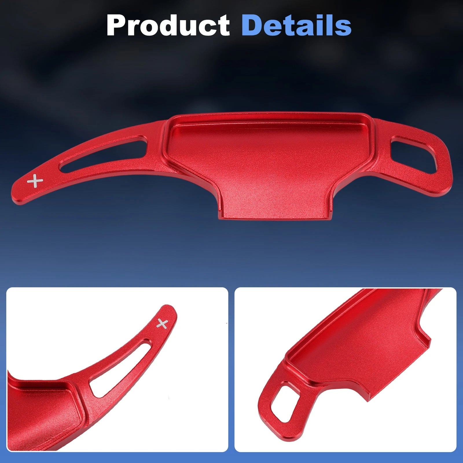 2X Steering Wheel Shift Paddle Extension for Ford Mustang (2024–2026)