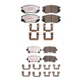 PowerStop Front & Rear Carbon Fiber Ceramic Brake Pads Kit for Regal Malibu (2014–2020)