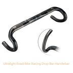 420mm Handlebar for Road Bike (UD Carbon Fiber, 31.8mm, 230g)
