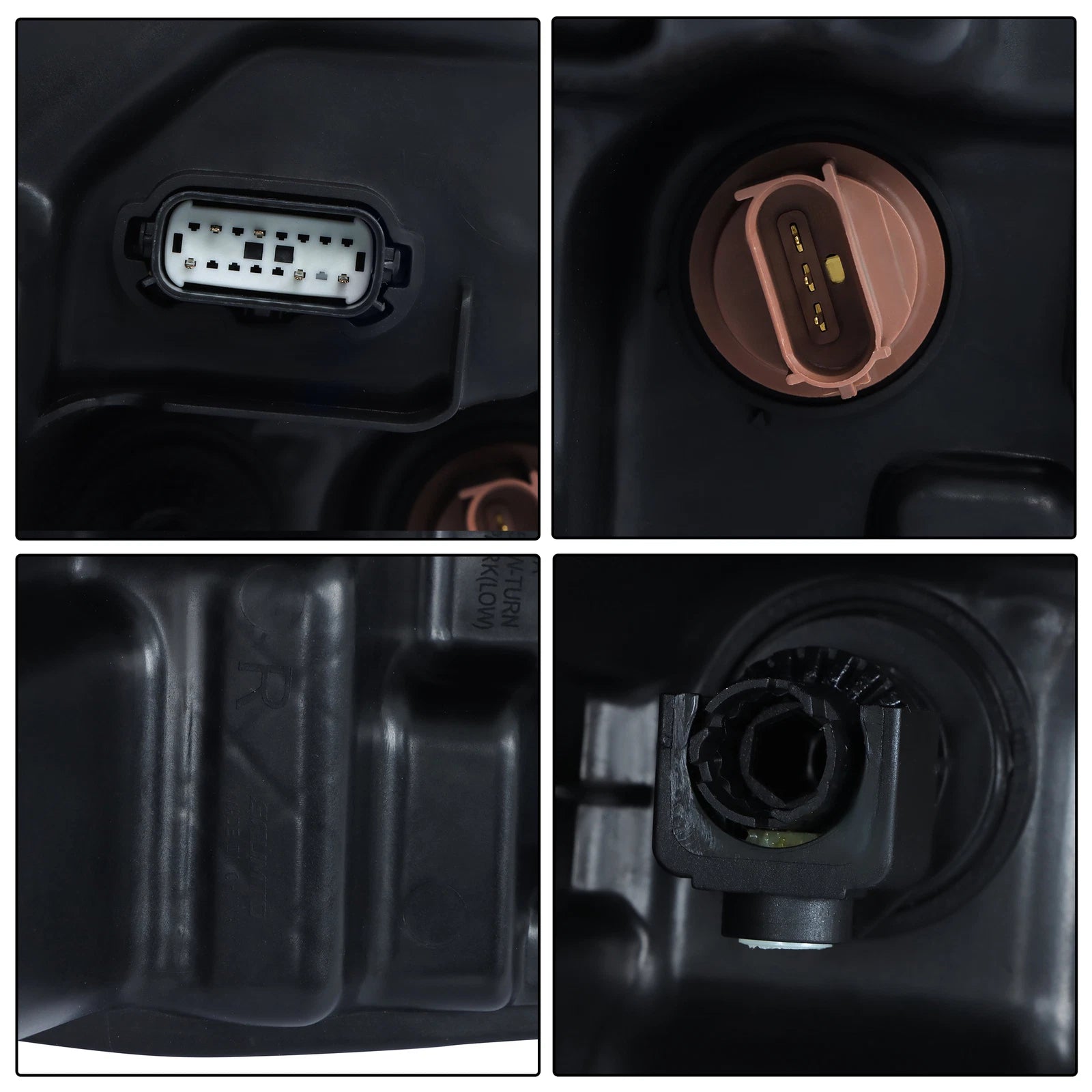 Headlight for Ford Maverick Lariat (2022–2024) LED DRL Clear Housing