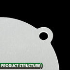 Aluminum Wiper Motor Delete Panel for Camaro Firebird (1967)
