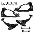8pc Front Control Arm Sway Bar Tie Rod End Kit for Ford Mercury