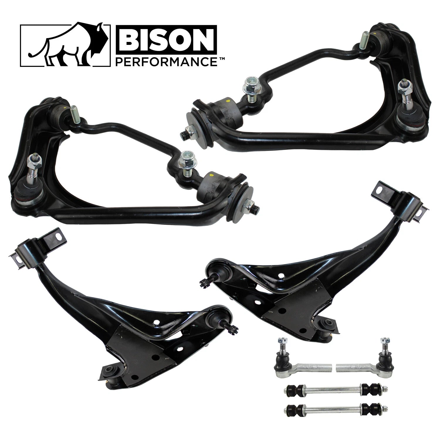 8pc Front Control Arm Sway Bar Tie Rod End Kit for Ford Mercury