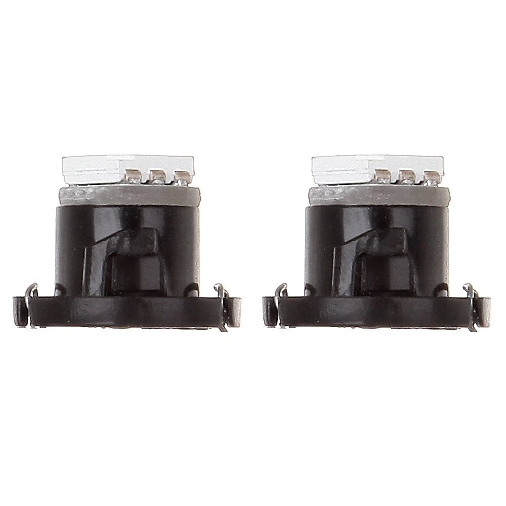 6X T4.7 Neo Wedge 1-5050 SMD LED Bulbs for Dashboard Gauge Climate Control
