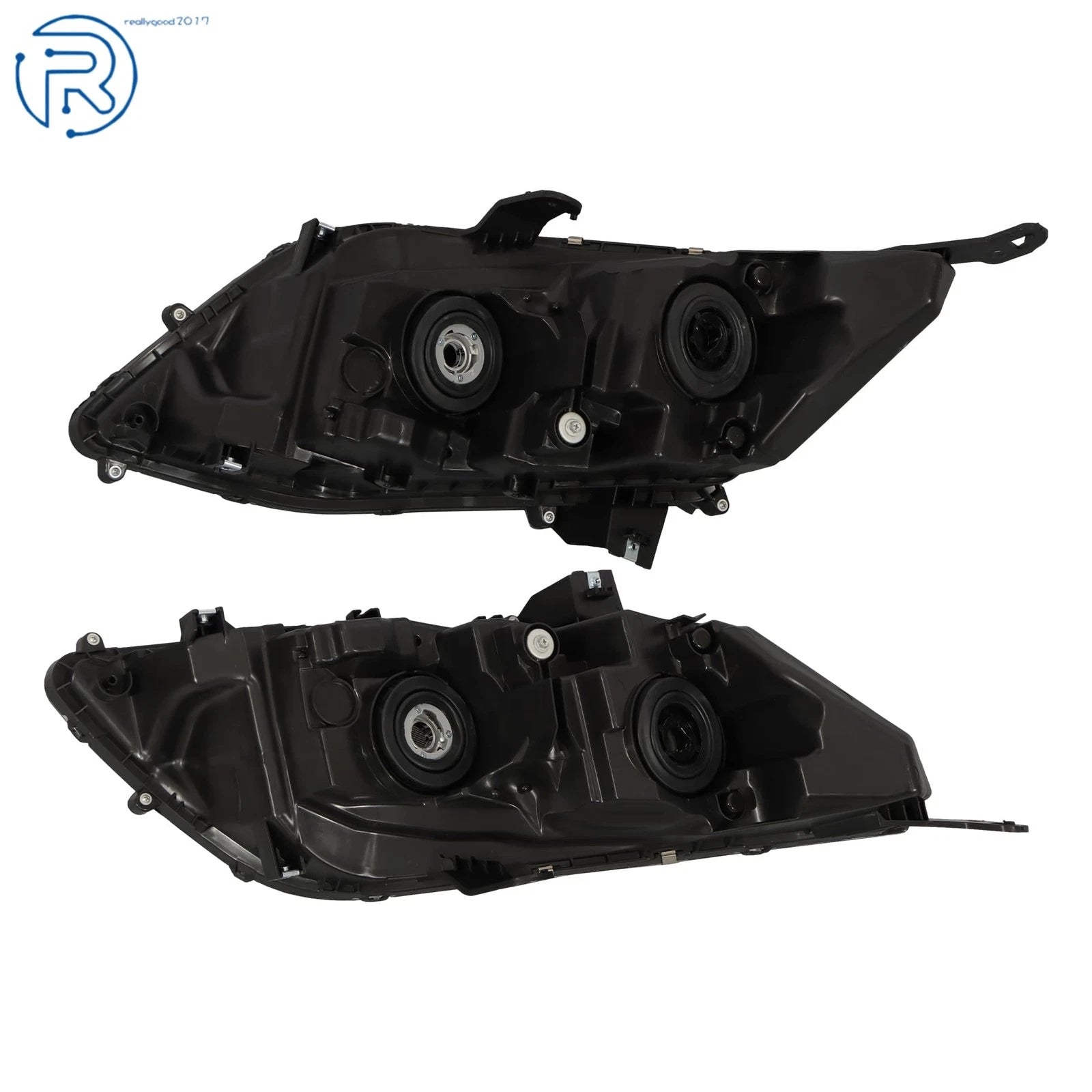 Pair of Projector Headlights for Honda Odyssey (2018-2020) Halogen
