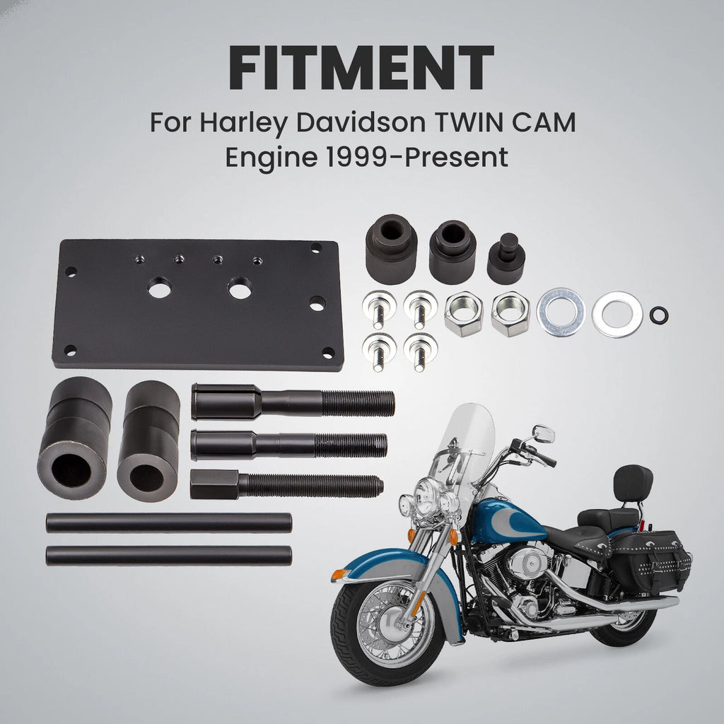 Twin Cam Inner Bearing Installer Puller Tool for Harley Twin Cam (1999–Present)