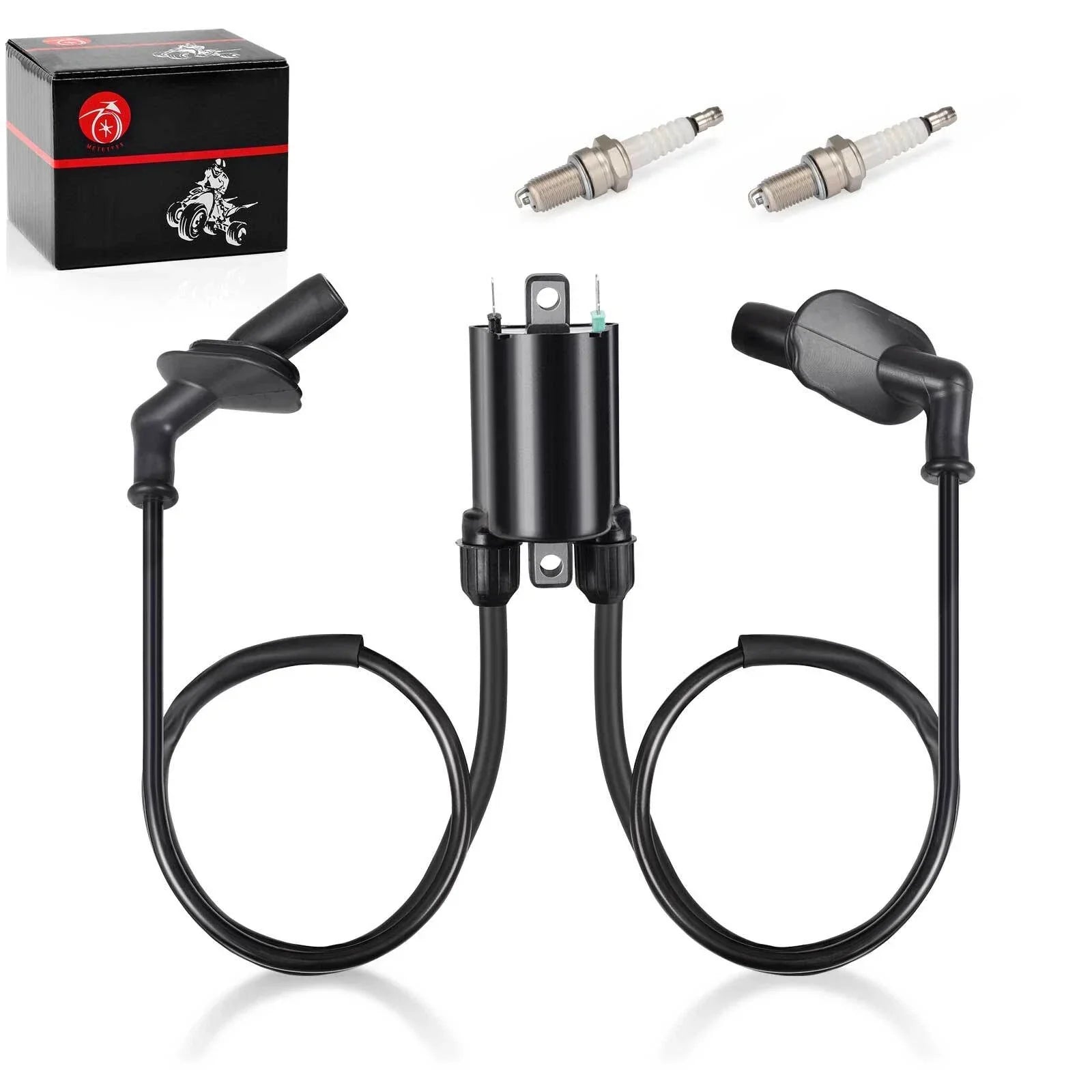 Ignition Coil & Spark Plug wCap for Honda Goldwing 1500 GL1500 A/SE/I (1988–2000)