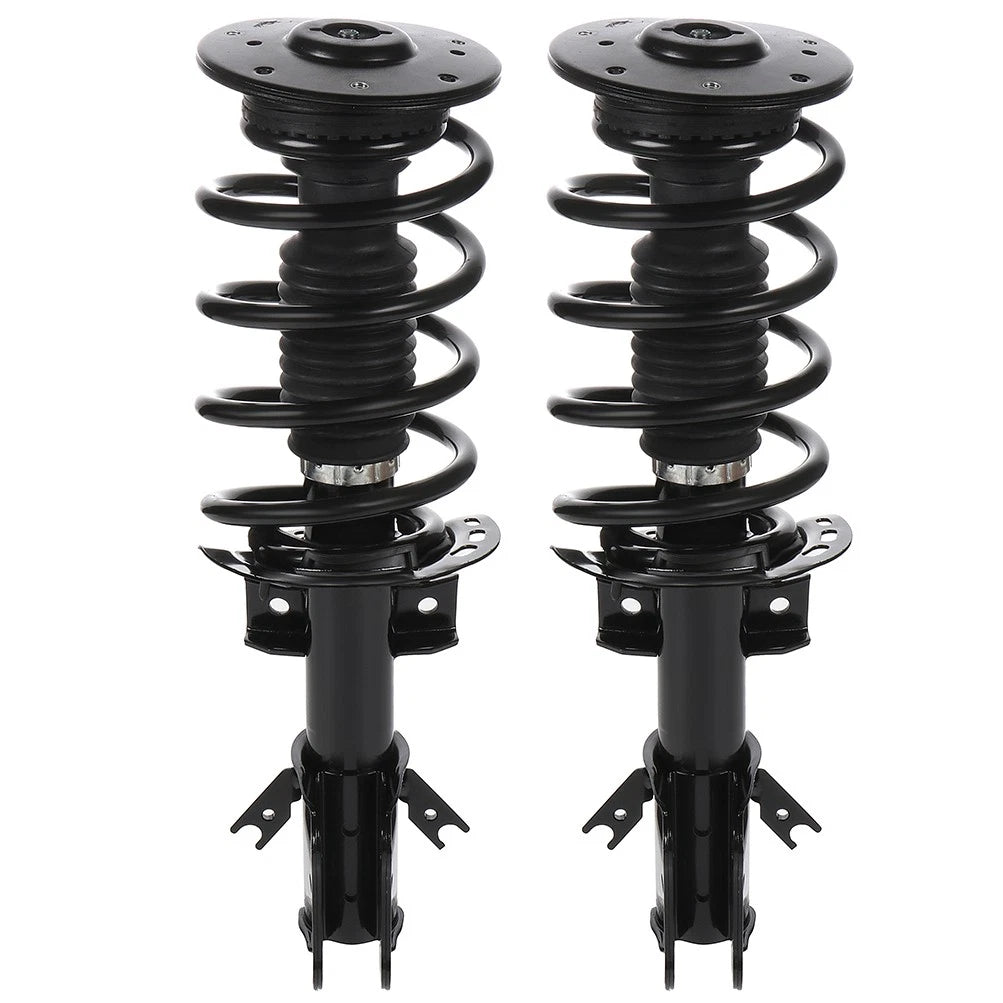 Set of 2 Complete Struts with Coil Spring for Ford Fusion FWD