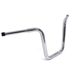 10" Chrome Fat Mini Ape Handlebar for Harley Road King (2014–Present)
